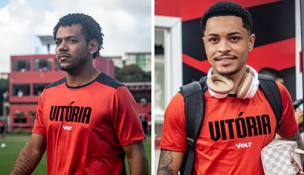 Romarinho e Matheuzinho são peças do setor ofensivo do Vitória