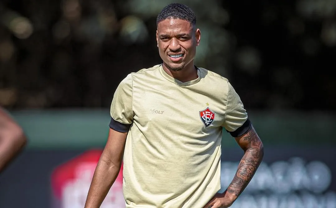 O centroavante Lawan é formado nas divisões de base do Vitória