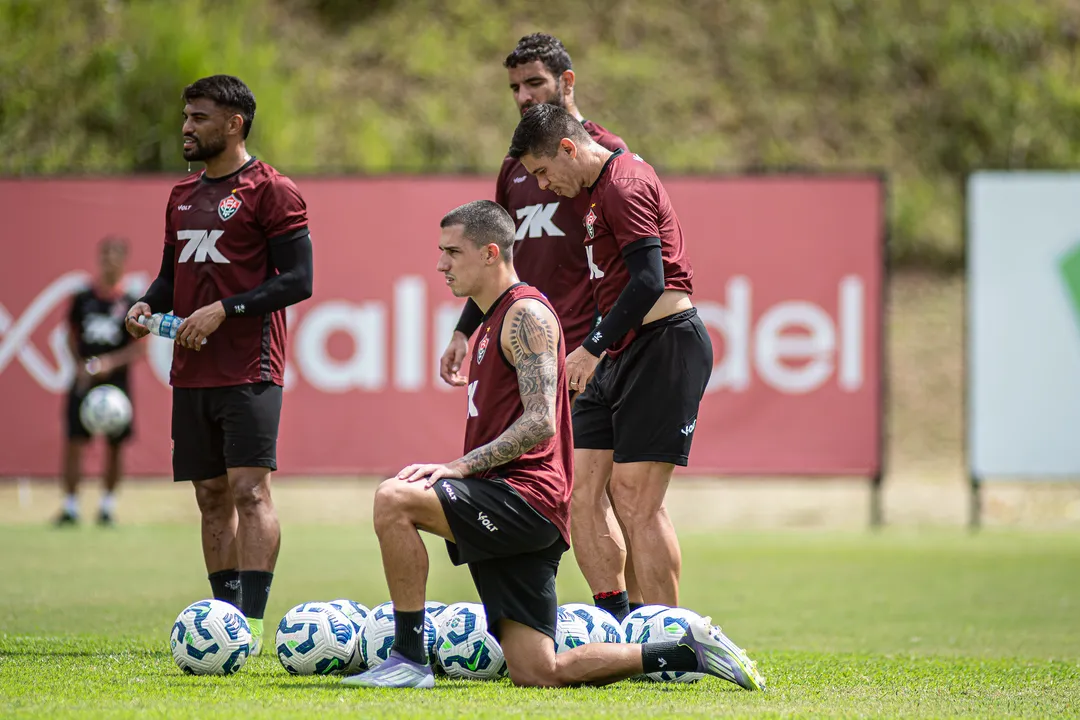 Treino do Vitória no CT Manoel Pontes Tanajura