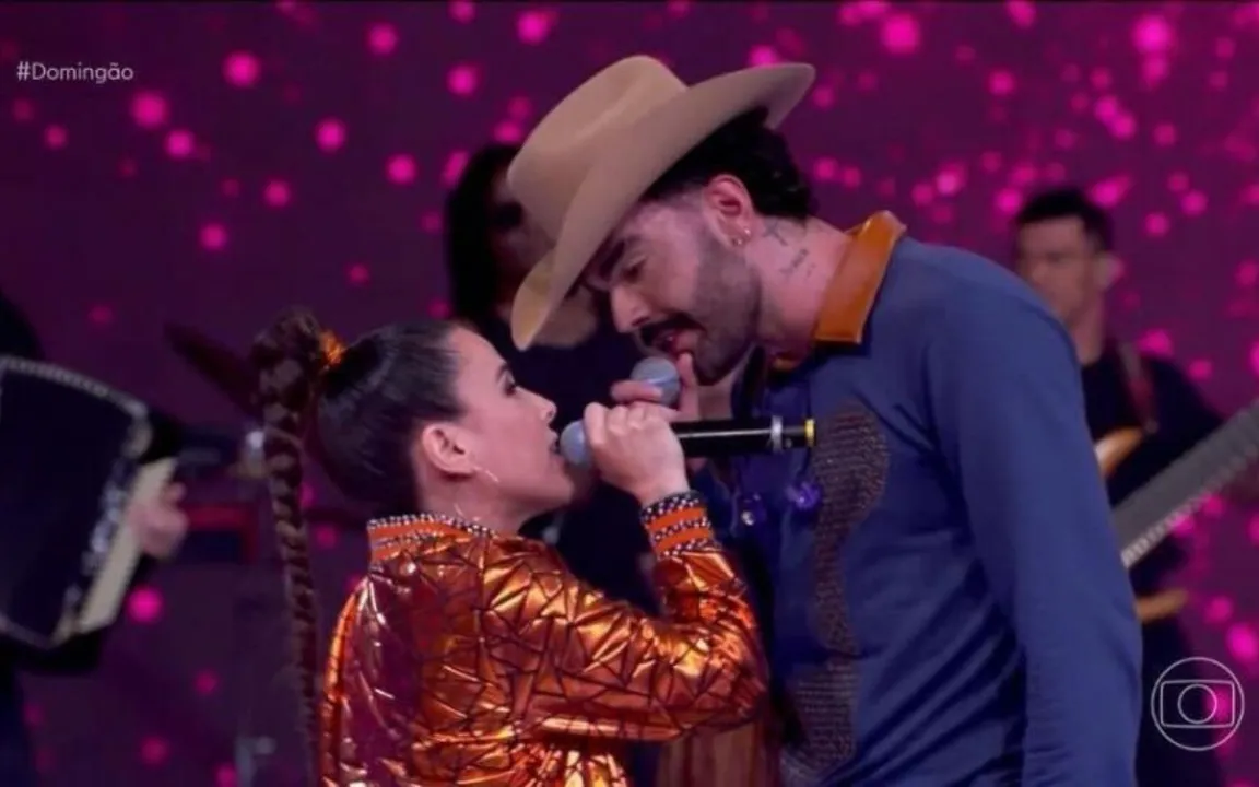 Wanessa e Luan estão na mesma equipe