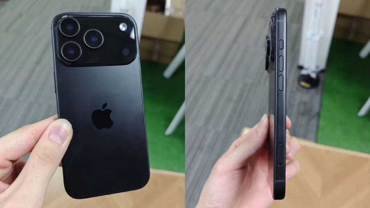 Imagem vazada do possível iPhone 17