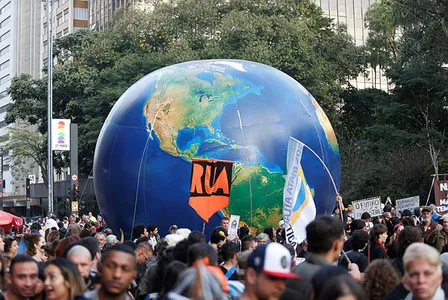 Manifestação em defesa do Meio Ambiente, em São Paulo