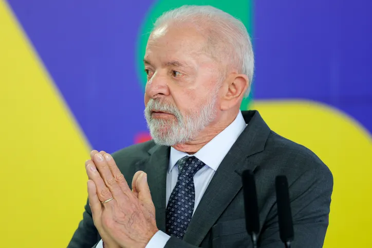 O presidente Lula