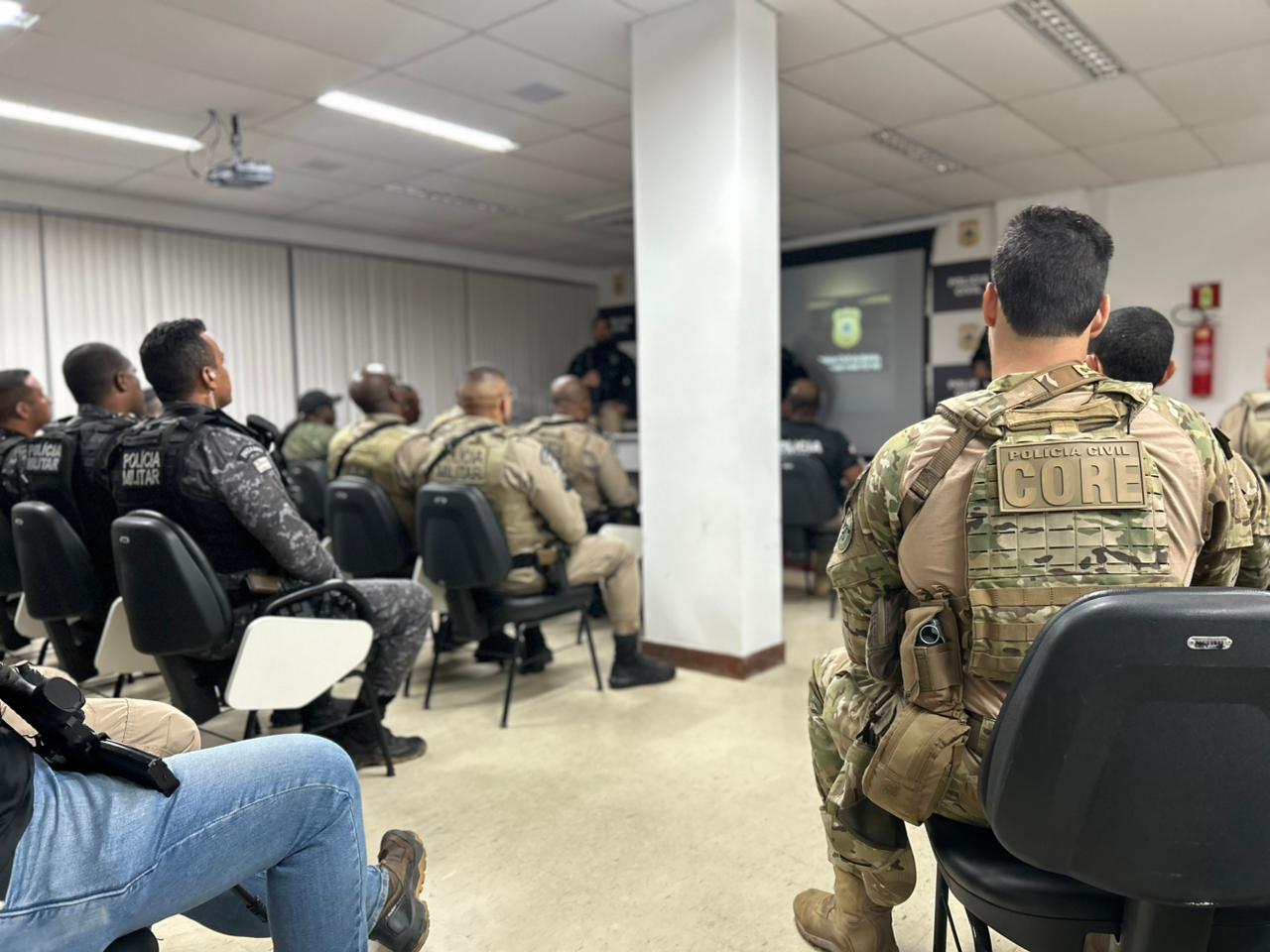 Polícias Civil e Militar se unem para combater facções na Federação