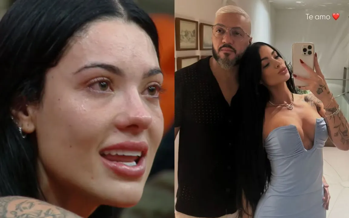 Rayane está namorando Belo há meses