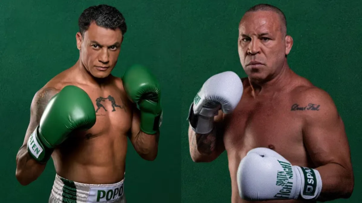 Popó e Wanderlei Silva se enfrentarão na Spaten Fight NIght