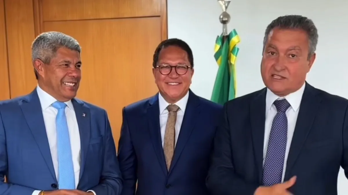 Prefeito de Itabuna em Brasília com Jerônimo e Rui Costa