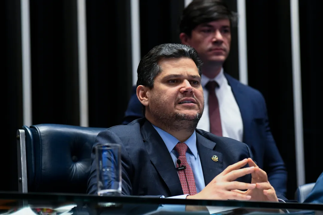 Presidente do Senado, Davi Alcolumbre (União-AP)