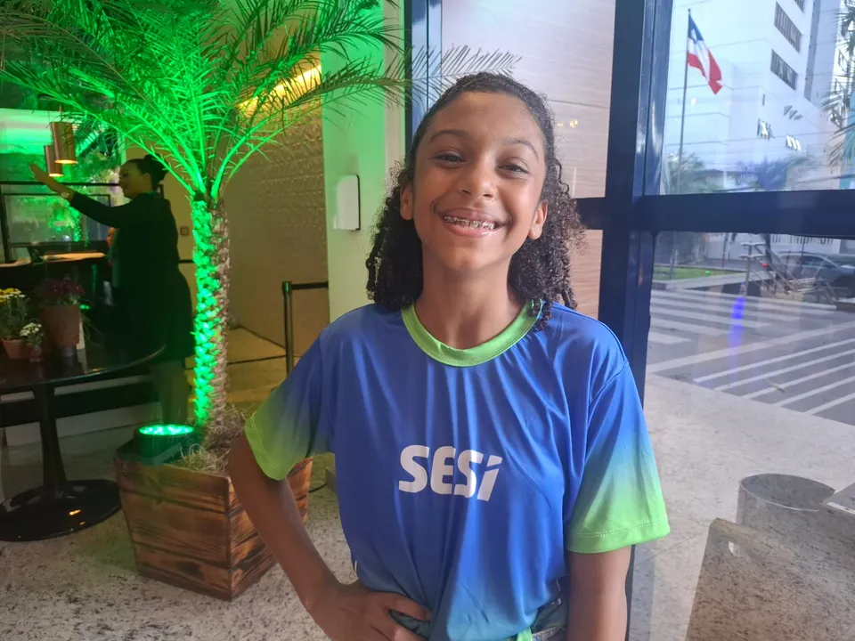 Louise Lima Vieira, atleta de ginástica artística