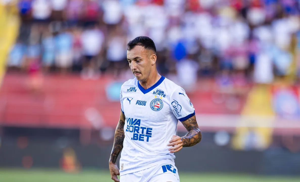 Iago Borduchi em campo pelo Bahia