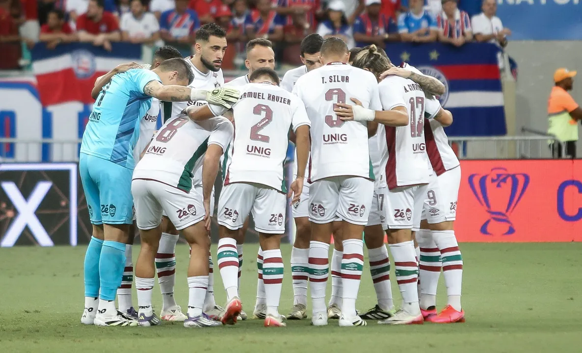 Jogadores do Fluminense