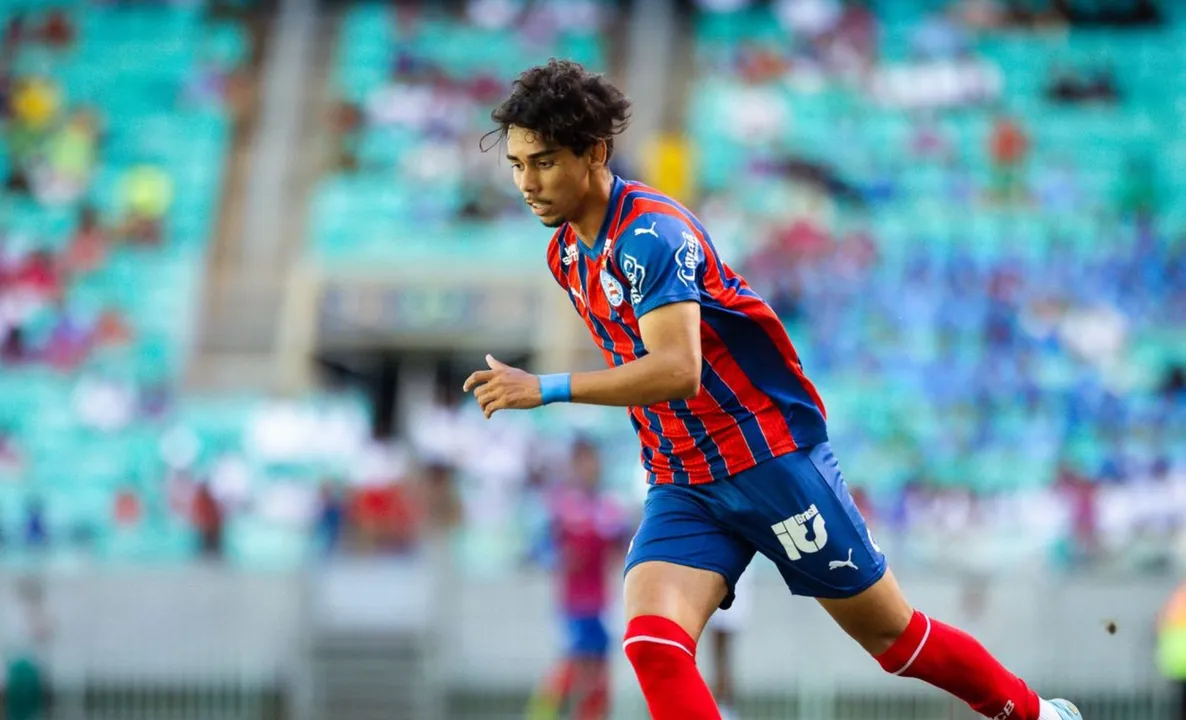 João Andrade, atacante do time sub-20 do Bahia