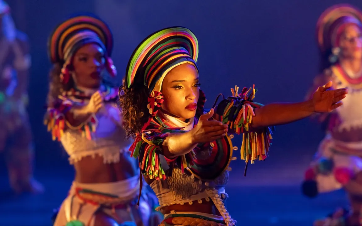 Primeiro dia de apresentação do Balé Folclórico da Bahia