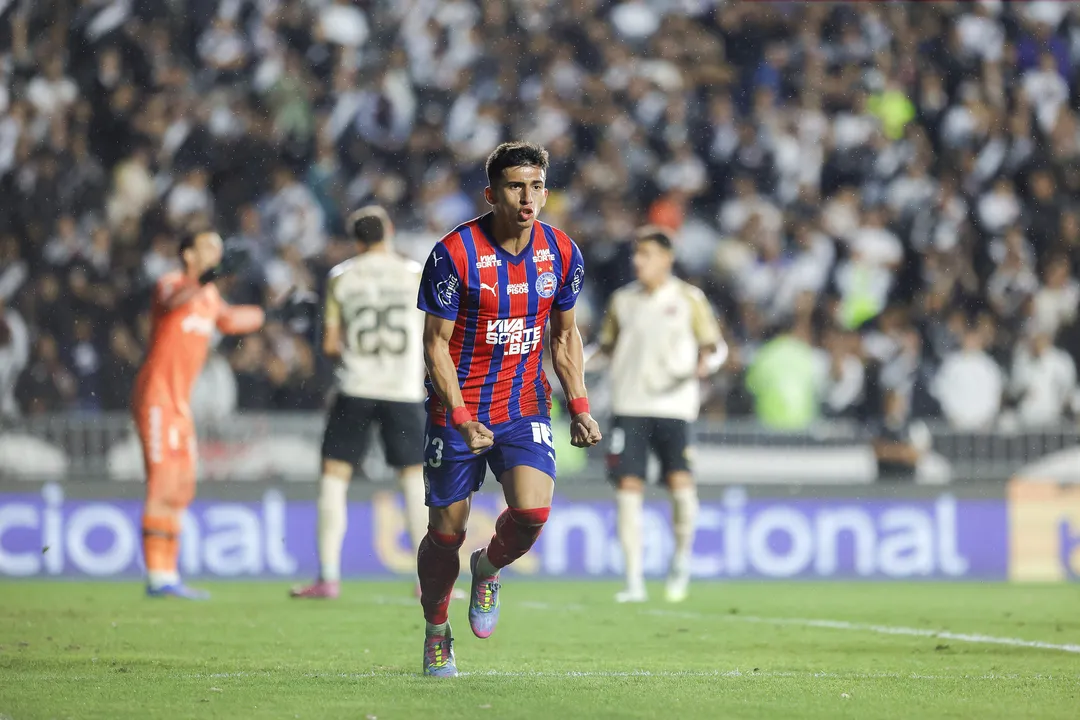 Mateo Sanabria marca seu 1º gol e se consagra como o ponto positivo do Bahia em meio à pior fase da temporada. O argentino é "fundamental" para Rogério Ceni.