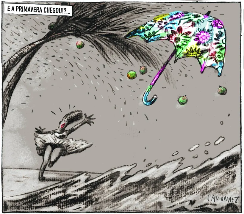 Imagem ilustrativa da imagem Charge do dia 28/09/2025