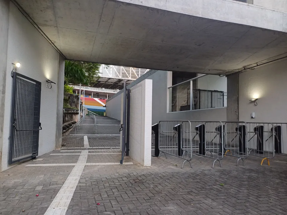 Alterações no estacionamento acontecem em meio às obras da terceira etapa do Novo TCA