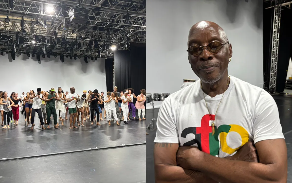 Coreógrafo focou na dança contemporânea durante a oficina