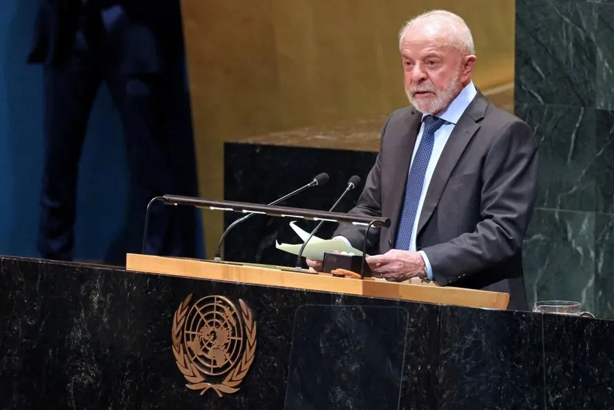 Lula em discurso na ONU