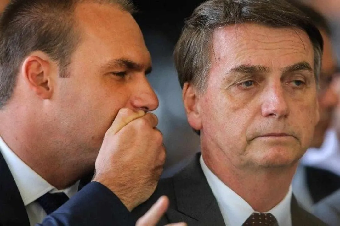 Eduardo e Bolsonaro