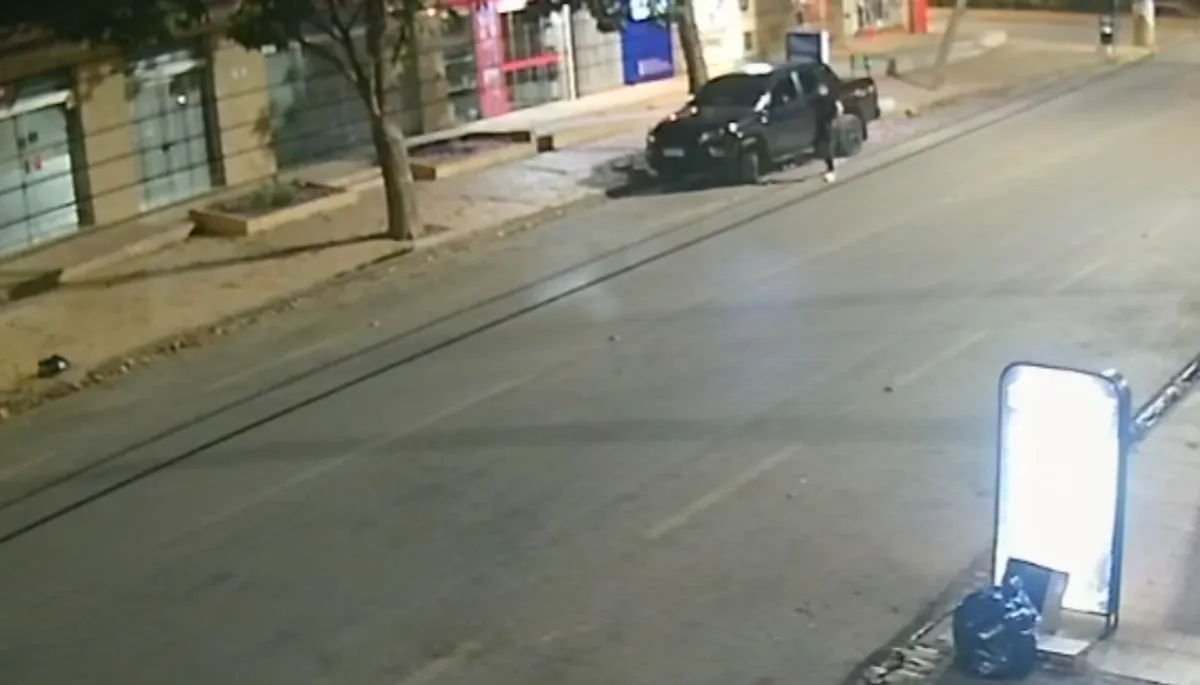 Momento que árvores são atacadas e envenenadas em Luís Eduardo Magalhães, oeste da Bahia