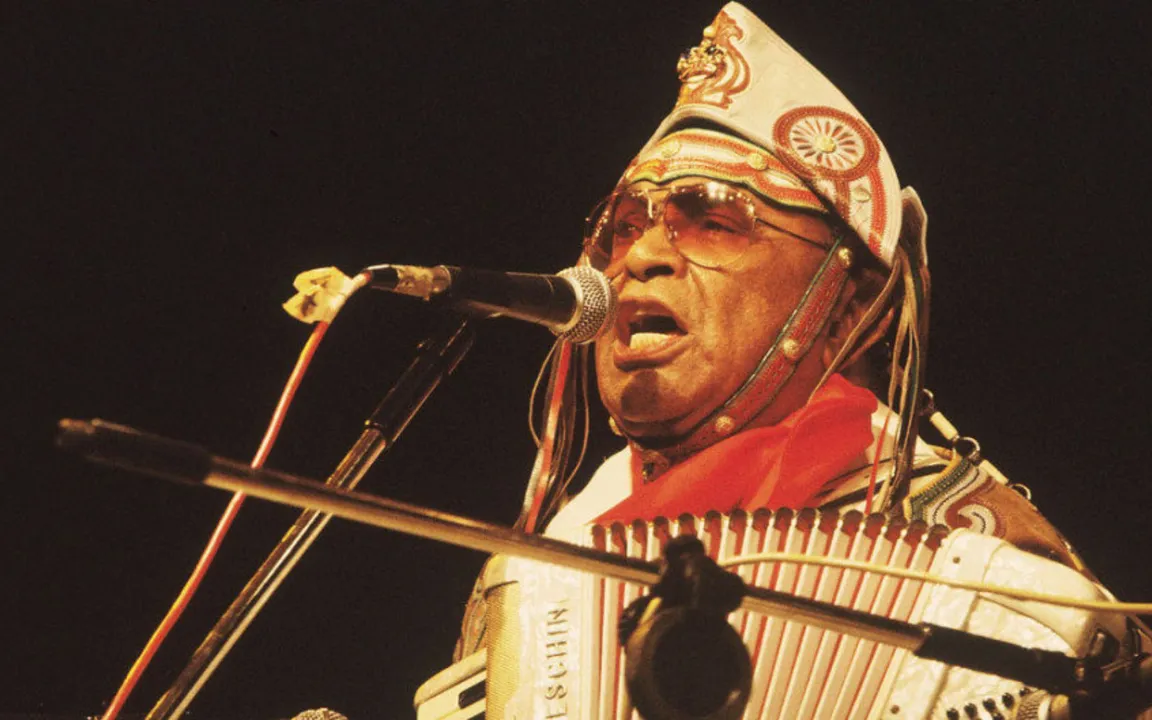 Luiz Gonzaga, conhecido como "Reio do Baião"