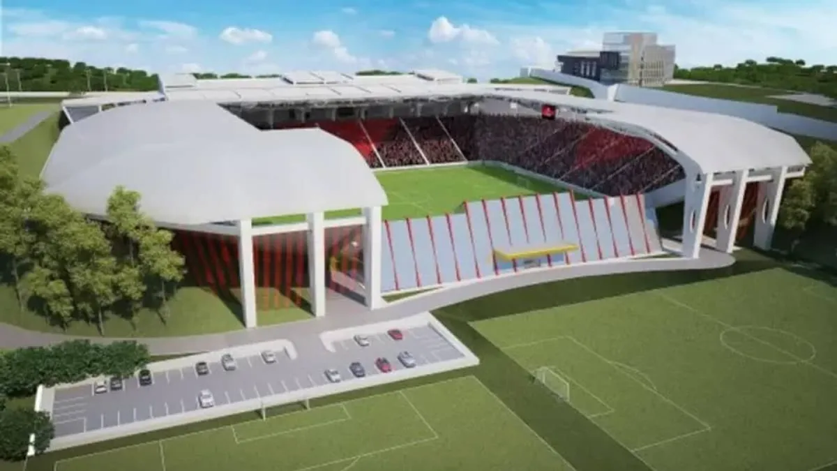 Arena Barradão é um dos principais projetos da gestão Fábio Mota