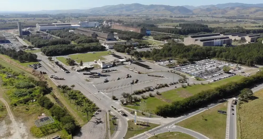 Fábrica da Gerdau de Pindamonhangaba