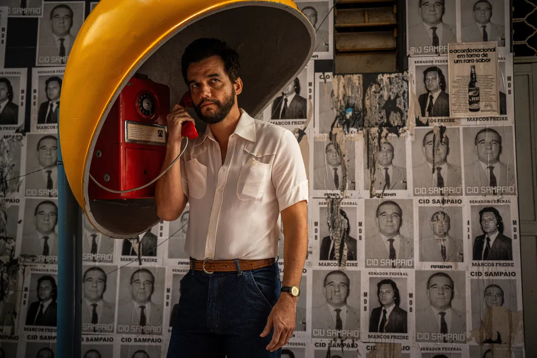 Wagner Moura é estrela máxima de O Agente Secreto que abre o festival hoje à noite