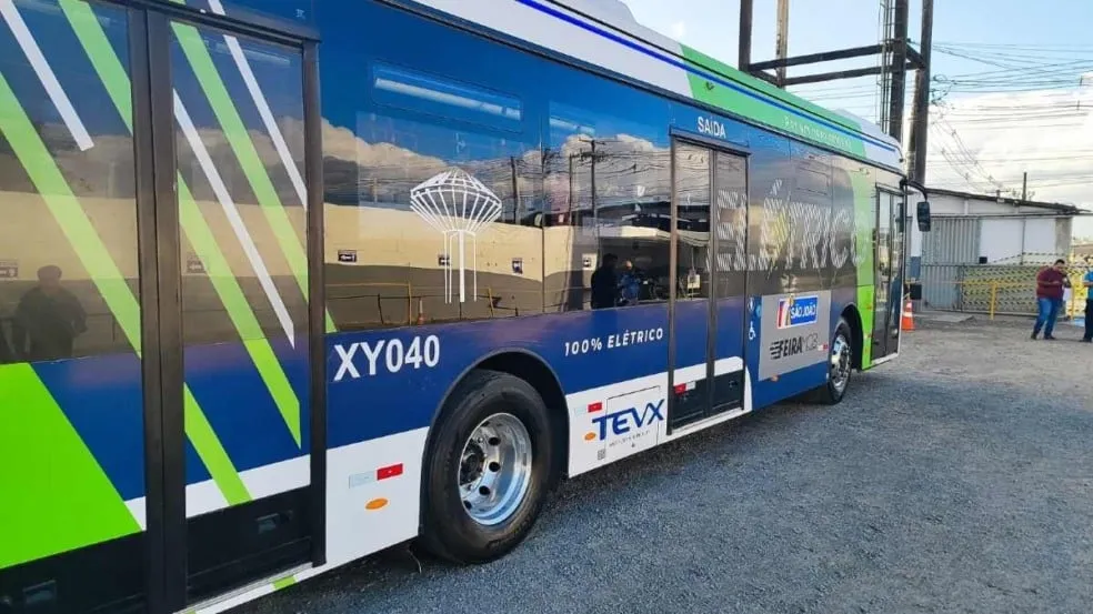 Sonho de ônibus elétrico em Feira de Santana  foi adiado