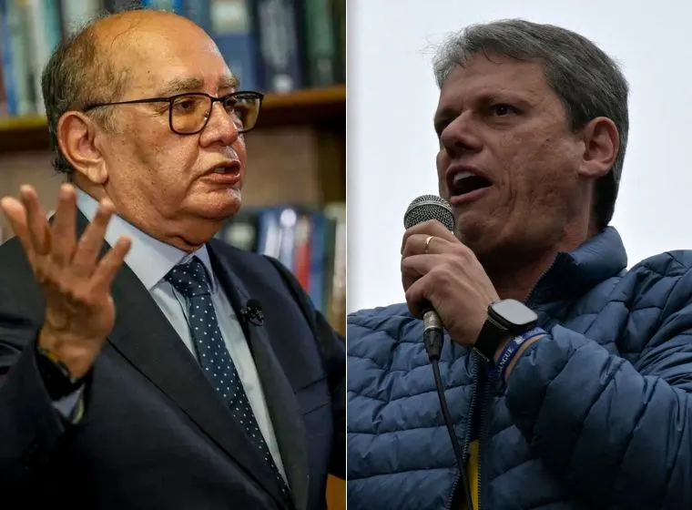 Gilmar rebateu ataque de Tarcísio contra STF