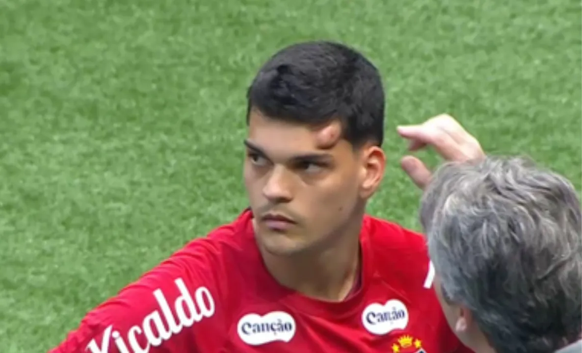 Gabriel Brazão, goleiro do Santos