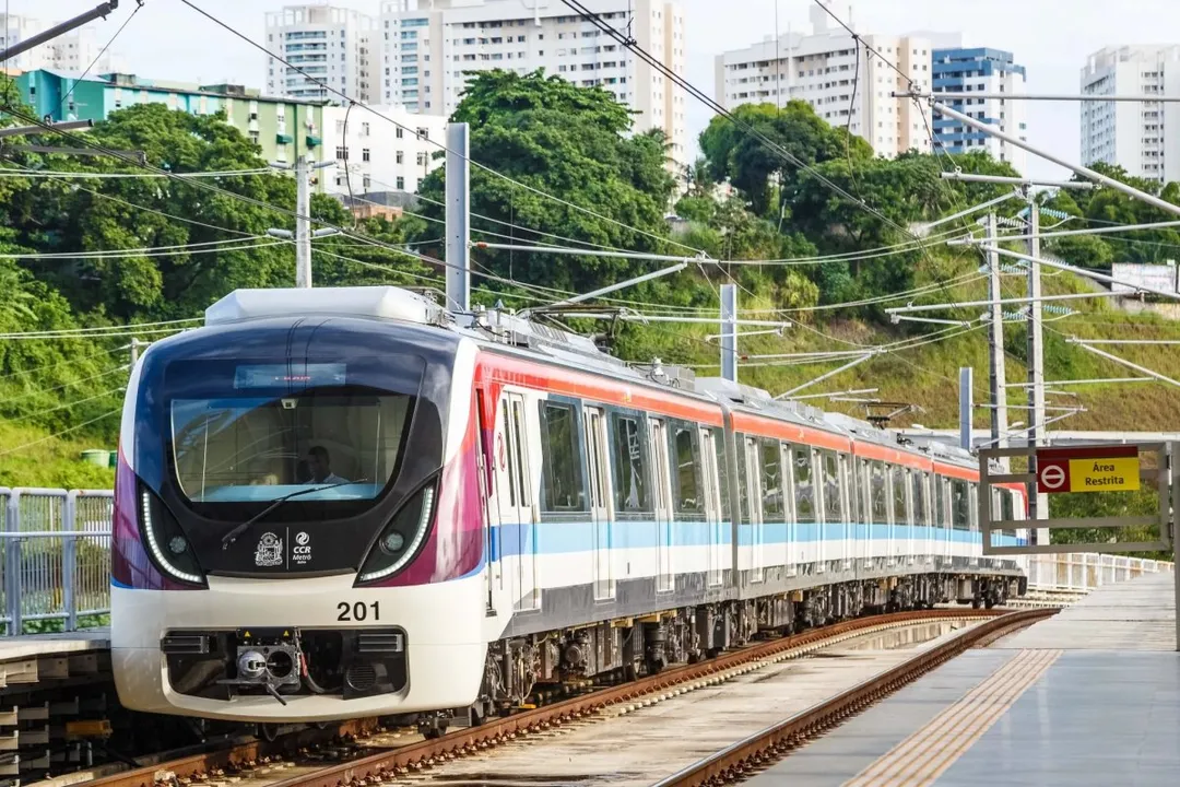 Metrô de Salvador ganhará novos trens