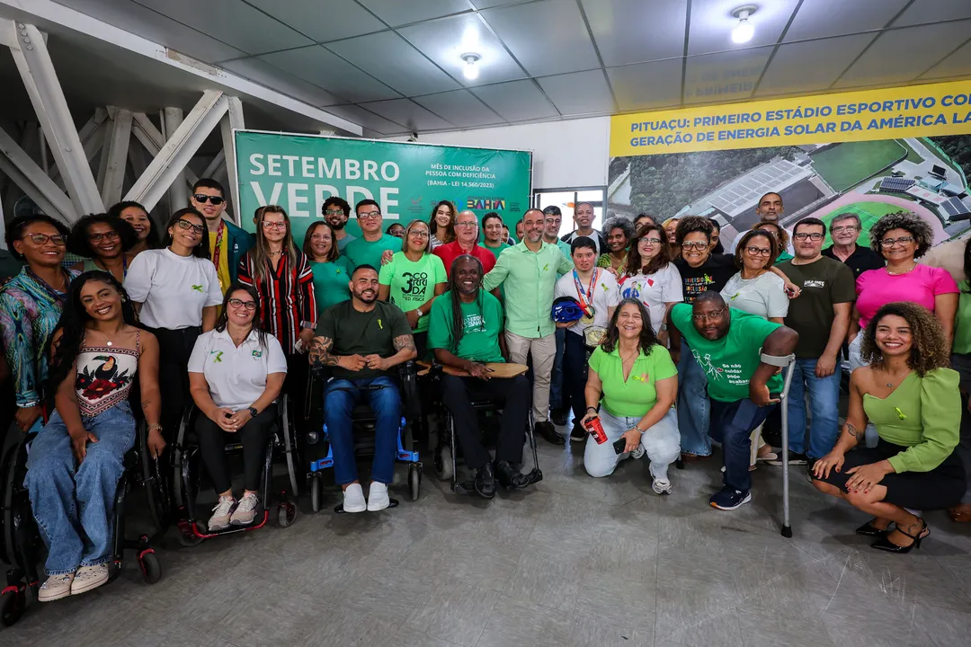 Comemoração do dia do paradesporto e atleta paralímpico