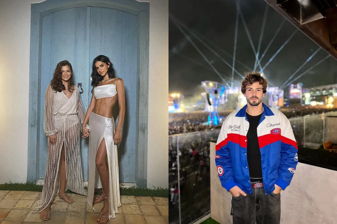 Bruna Marquezine, Luana Maia e Lucca Picon