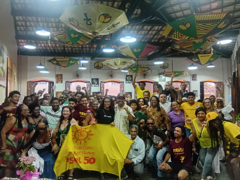 Anúncio da pré-candidatura de Kléber Rosa a deputado estadual aconteceu na Casa do Olodum