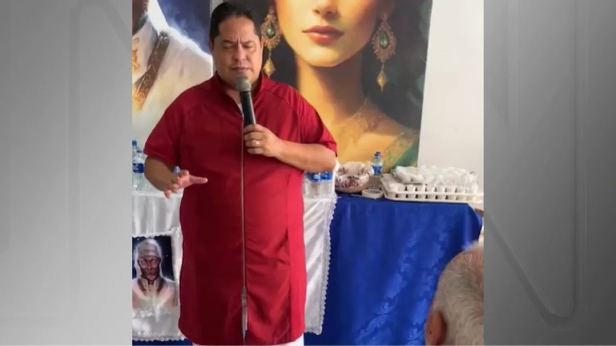 Kleber Aran Ferreira e Silva, responsável pela Associação Sociedade Espírita Brasileira Amor Supremo (Sebas)