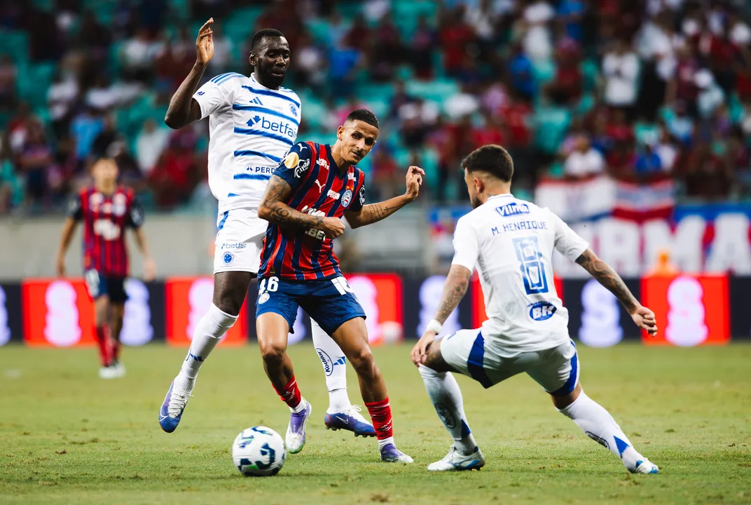 Bahia e Cruzeiro se enfrentaram pela 23ª rodada do Brasileirão