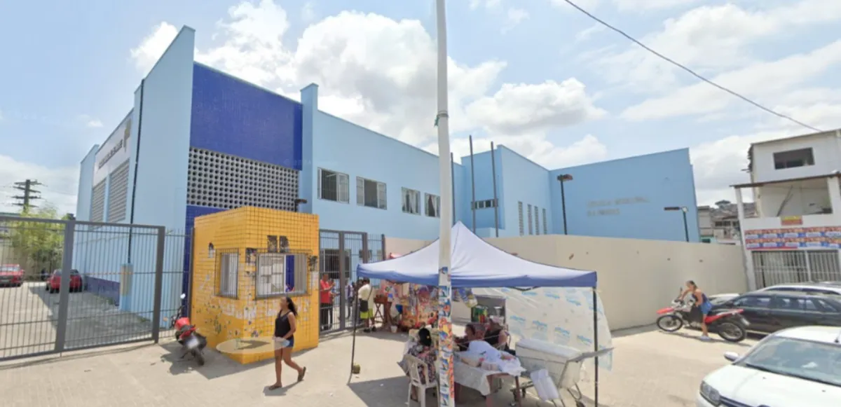 Escola Municipal de Paripe, no Subúrbio Ferroviário de Salvador