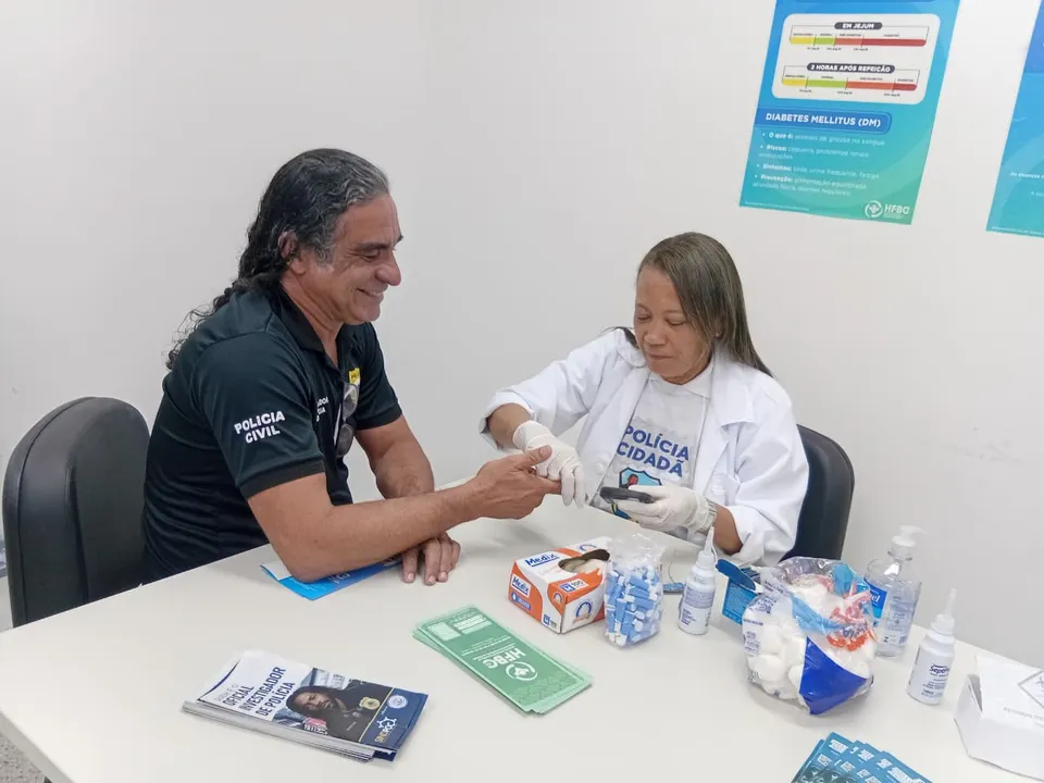 Projeto oferece exames de glicemia, pressão arterial, eletrocardiograma e muito mais