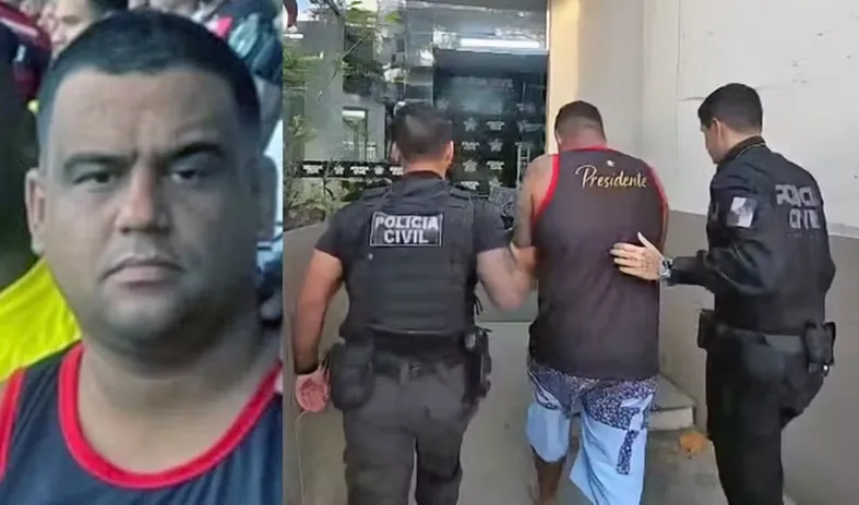 Prisão do presidente da Torcida Jovem do Flamengo