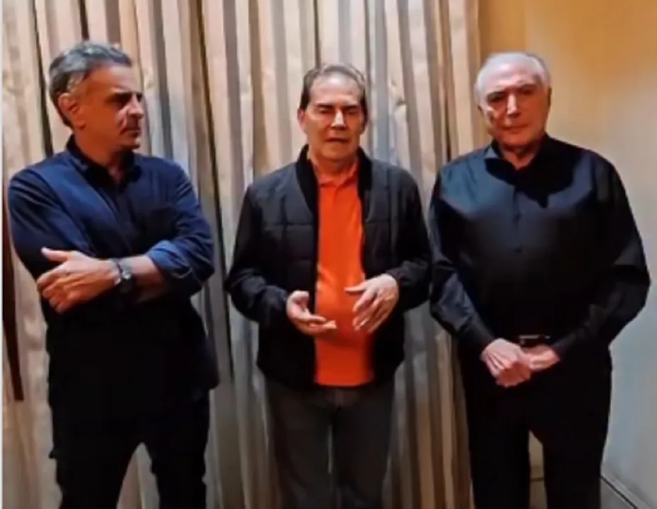 Aécio, Paulinho e Temer defendem mudança de nome do PL da anistia.