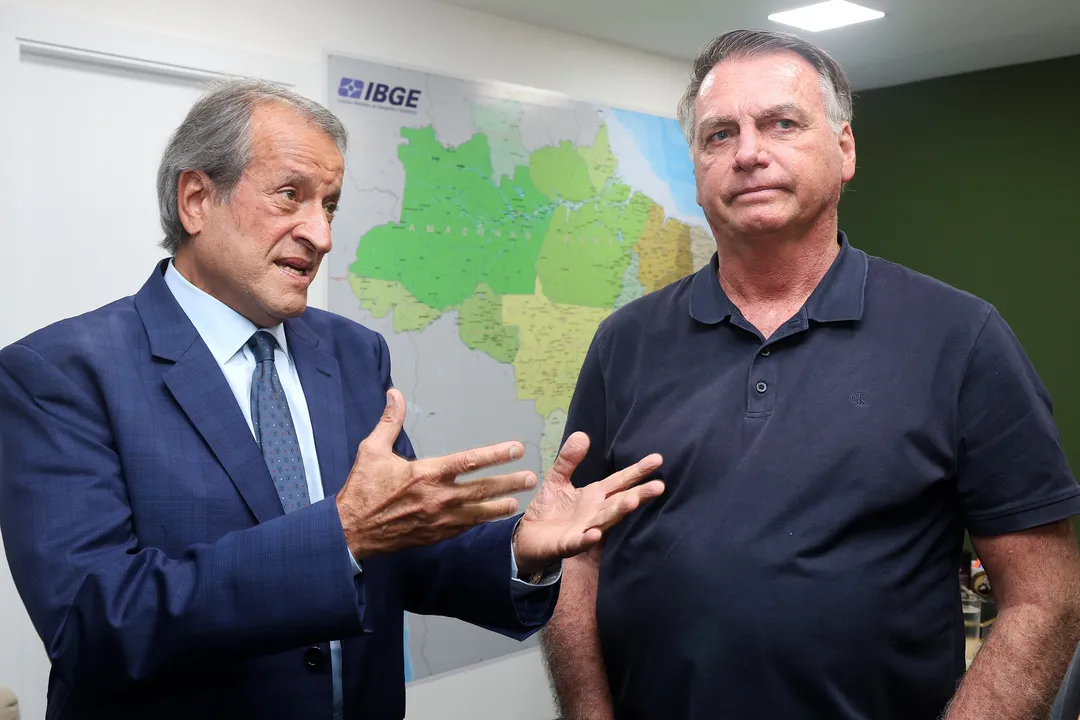Valdemar Costa Neto e Jair Bolsonaro