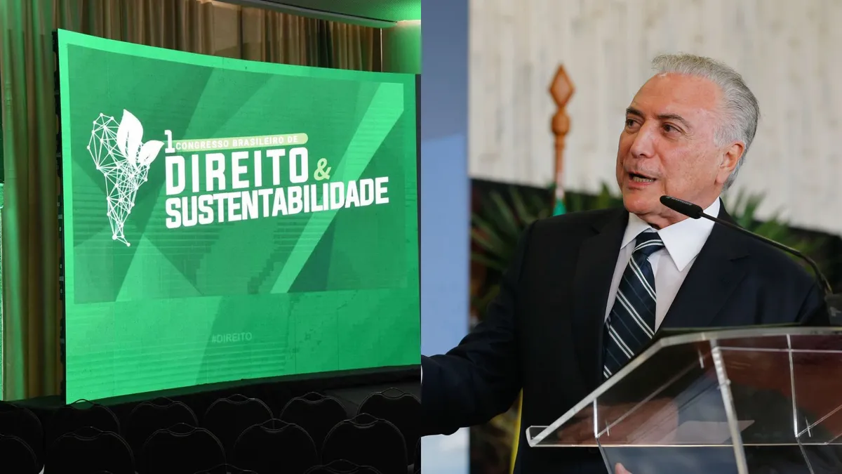 IBRADES Congresso de Direito e Sustentabilidade e Michel Temer