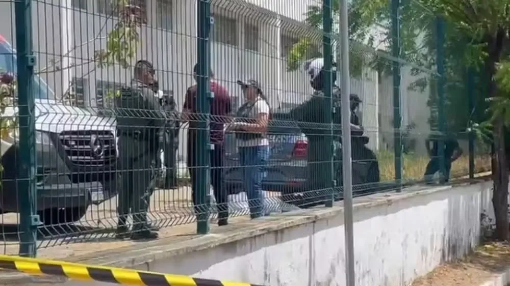 Representantes do Ministério Público do Ceará visitaram a escola à tarde