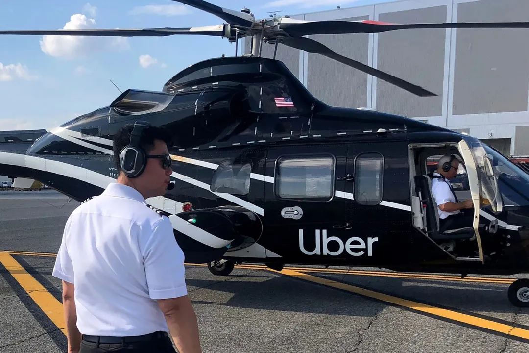 Uber helicóptero