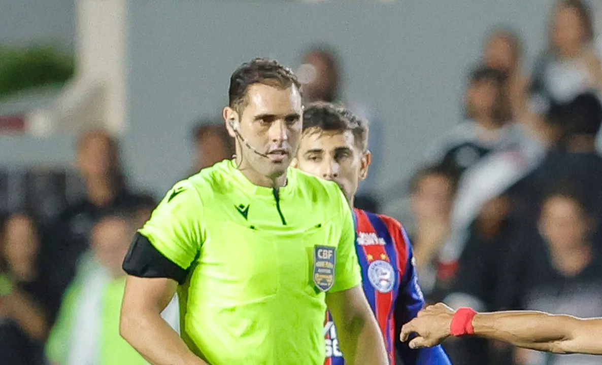 João Vitor Gobi, árbitro de Vasco x Bahia