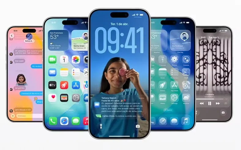 Os modelos iPhone XS, iPhone XS Max, iPhone XR não vão receber a atualização