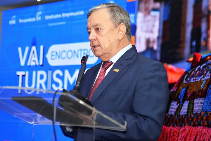 O presidente da Fecomércio Kelsor Fernandes.