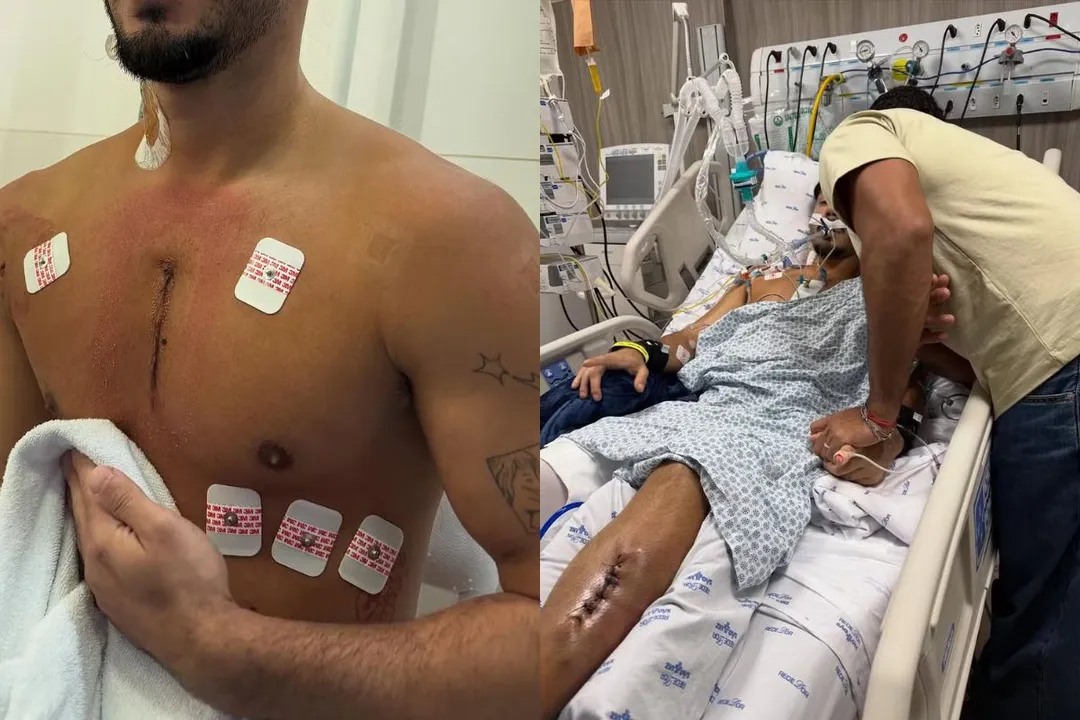 Influenciador e o namorado foram alvos de uma de uma tentativa de homicídio