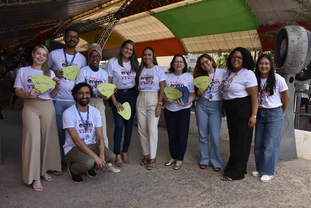 A TARDE Educação marca presença no ' Aulão Prepara Enem'